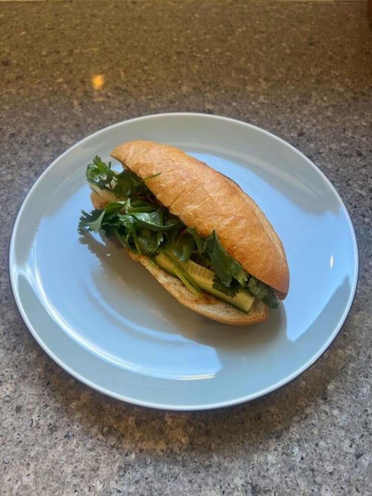 S2. Grilled Chicken Banh-Mi Sandwich